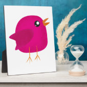 Kinder schattige geboorte fotoplaat (Zijkant)