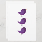 Kinder schattige geboorte kaart (Voorkant / Achterkant)