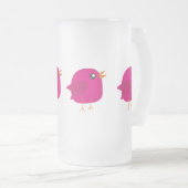 Kinder schattige geboorte matglas bierpul (Voorkant rechts)