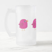 Kinder schattige geboorte matglas bierpul (Links)