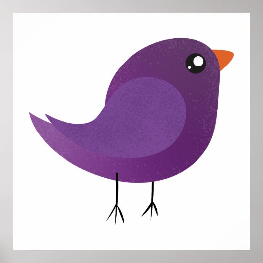 Kinder schattige geboorte poster (Voorkant)