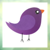 Kinder schattige geboorte raamsticker (Vel 3)