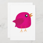 Kinder schattige geboorte save the date (Voorkant / Achterkant)