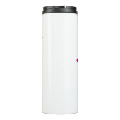 Kinder schattige geboorte thermosbeker (Achterkant)