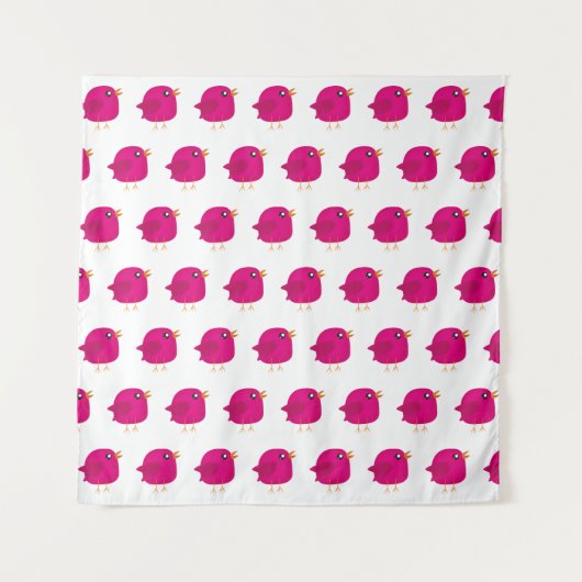 Kinder schattige geboorte wandkleed (Voorkant)