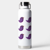 Kinder schattige geboorte waterfles (Achterkant)