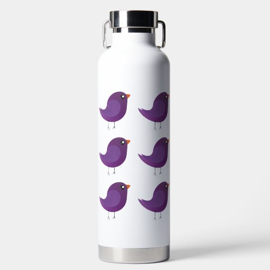 Kinder schattige geboorte waterfles (Voorkant)