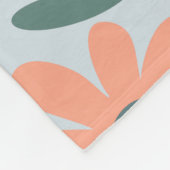 kinder Schattigee Ladybug Polka dot Daisy Flower P Fleece Deken (Hoek)