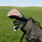 kinder Schattigee Ladybug Polka dot Daisy Flower P Golfheadcover (Insitu)