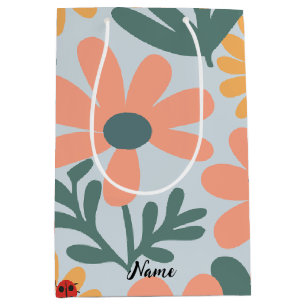 kinder Schattigee Ladybug Polka dot Daisy Flower P Medium Cadeauzakje