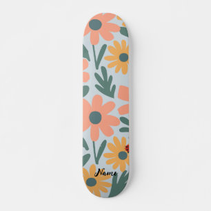 kinder Schattigee Ladybug Polka dot Daisy Flower P Skateboard