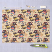 Kinder Schattigee Piraten Beer Tissuepapier (Craft)