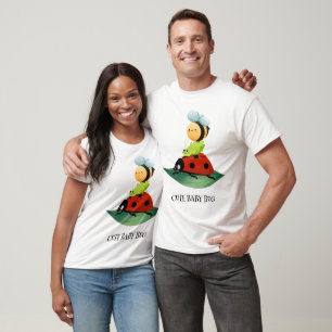 Kinder Schattigee Rode lieveheersbeestje Bijeninse T-shirt