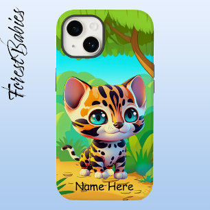 Kinder Schattigee Wildlife Tiger Oerwoud Safari Ca Case-Mate iPhone 14 Hoesje