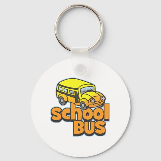 Kinder schoolbus sleutelhanger (Voorkant)