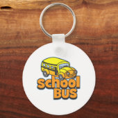 Kinder schoolbus sleutelhanger (Voorkant)
