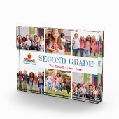 Kinder schooljaar Keepsake Collage Fotoblokken (Rechts)