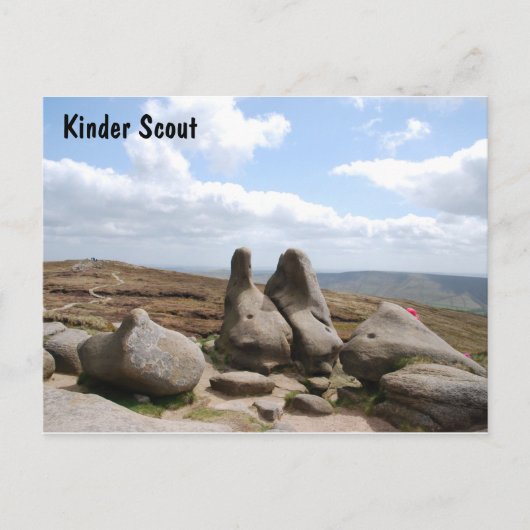 Kinder Scout Briefkaart (Voorkant)