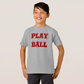 KINDER shirt Softball (Voorkant volledig)