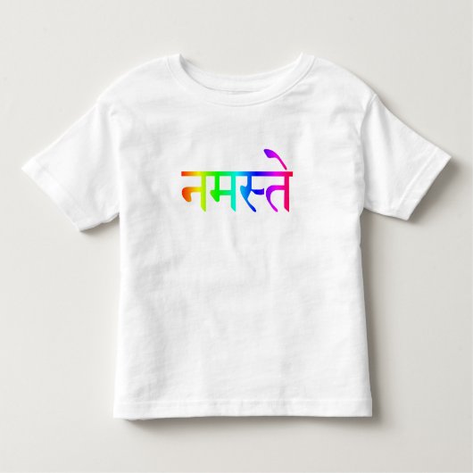Kinder Shirt van de regenboog (Voorkant)