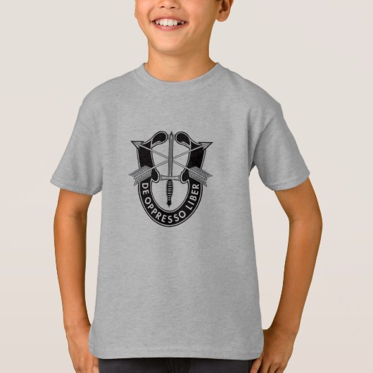 Kinder shirt van de speciale strijdkrachten (Voorkant)