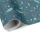 Kinder Shootster Scomet Starry Sky Starlight Cadeaupapier (Rol Hoek)