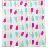 Kinder Shower Curtain Ice Cream Douchegordijn (Voorkant)