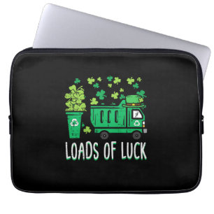 Kinder sint-janskruid op dag vuilniswagen laptop sleeve