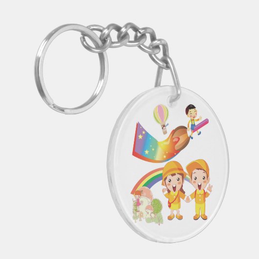 kinder sleutelhanger (Voorkant Links)