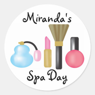 Kinder Spa Party Stickers