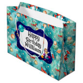 Kinder Space Explorer Groot Cadeauzakje (Achterkant Gekanteld)