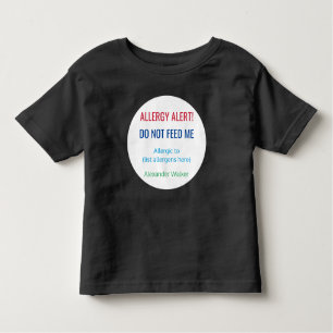 Kinder speciaal gepersonaliseerd voer me geen alle kinder shirts
