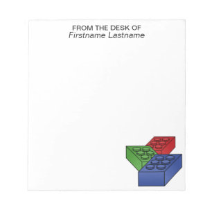 Kinder Speelgoed - Bouwblokken Notitieblok