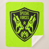 Kinder Speelgoed Dart Pistool Battle Sherpa Deken (Voorkant)