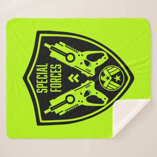 Kinder Speelgoed Dart Pistool Battle Sherpa Deken (Voorkant (horizontaal))