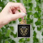 Kinder Speelgoed Dart Pistool Battle Sleutelhanger (Hand)