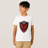 Kinder Speelgoed Dart Pistool Battle T-shirt (Voorkant volledig)