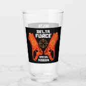 Kinder Speelgoed Pistool Battle Christmas Glas (Achterkant)