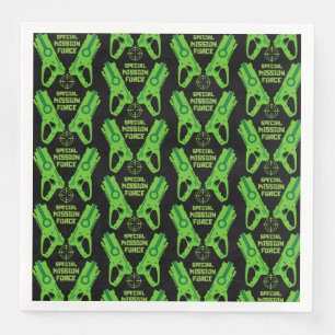 Kinder Speelgoed Pistool Battle Kerst en Verjaarda Servet