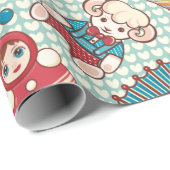 Kinder speelgoedpatroon cadeaupapier (Rol Hoek)