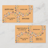 Kinder speelgoedservice visitekaartje (Voorkant / Achterkant)