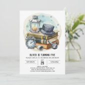 Kinder spionagebril detective Birthday Kaart (Staand voorkant)