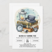 Kinder spionagebril detective Birthday Kaart (Voorkant / Achterkant)