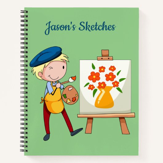 Kinder Spiral Notitieboek (Voorkant)