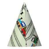 Kinder spoorwegen feesthoedjes (Achterkant)