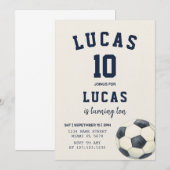 Kinder sportpartij uitgenodigd kaart (Voorkant / Achterkant)