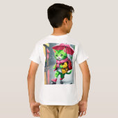 Kinder sporttrui (AOP) T-shirt (Achterkant volledig)