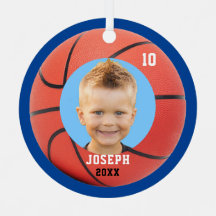 Kinder Sporty Blue Photo Basketball