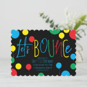 Kinder sprinkhaanballonnen afgelopen dag kaart (Staand voorkant)