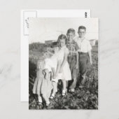 kinder stepladder briefkaart (Voorkant / Achterkant)